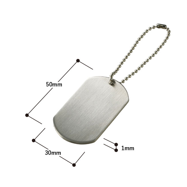 ドッグタグ（SNS-0300079）｜名入れプリント専門店【ノベルティ