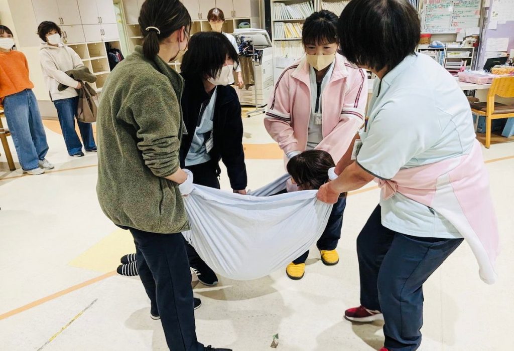応急講習＆避難訓練を行いました | のぞみ整形外科クリニック西条