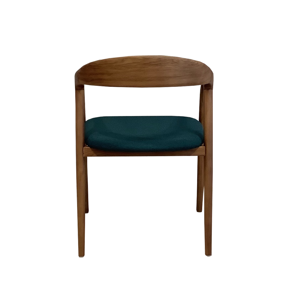 チェアC381【送料無料】ウォールナット／グリーン | NOCEノーチェ 家具