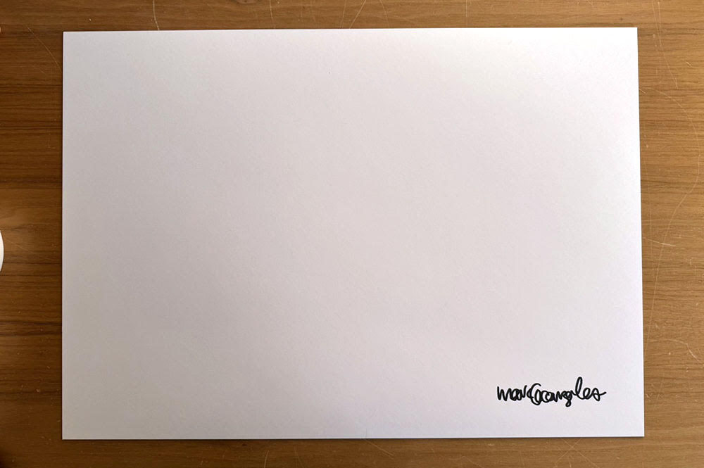 マーク・ゴンザレスのサイズ大きめの原画です！ ー NOISEKING ノイズキング