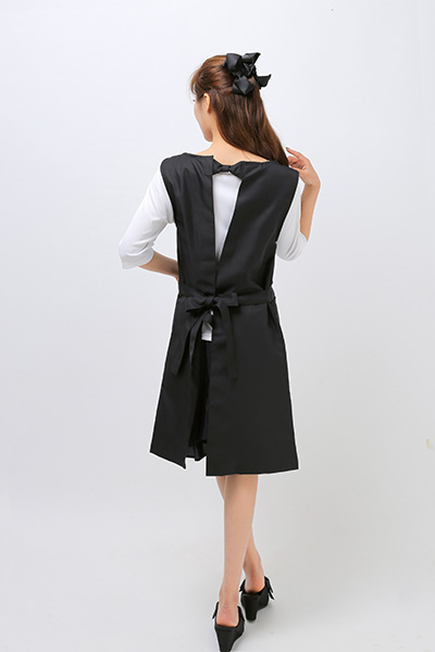 Nail garden TO-194 ダブリエエプロン ブラック | Nail Labo Online