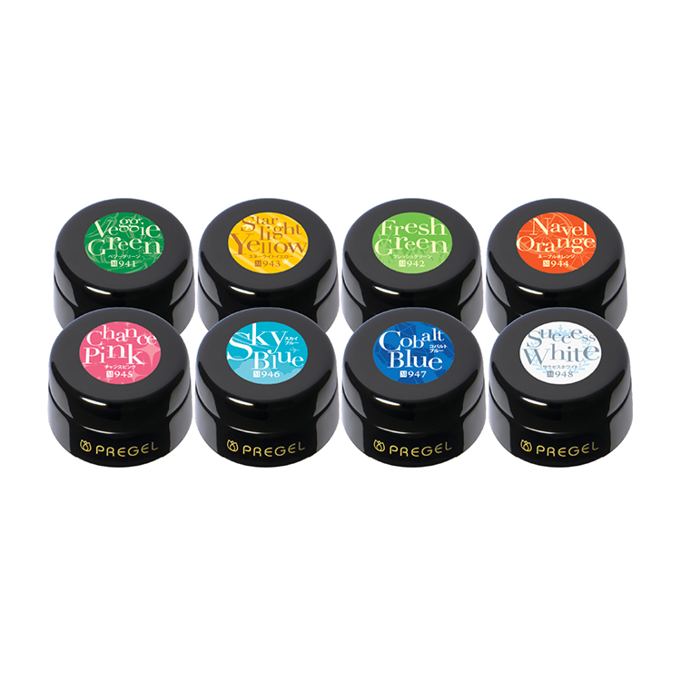 プリジェル カラーEX カラーパレットシリーズ 3g×8色セット | Nail