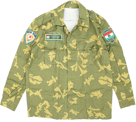 迷彩服 タジキスタン軍 ミリタリーショップ 革ジャン 中田商店