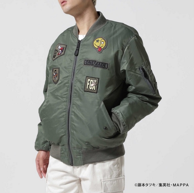 チェンソーマン × ONEMADE × AVIREXのスペシャルアイテム