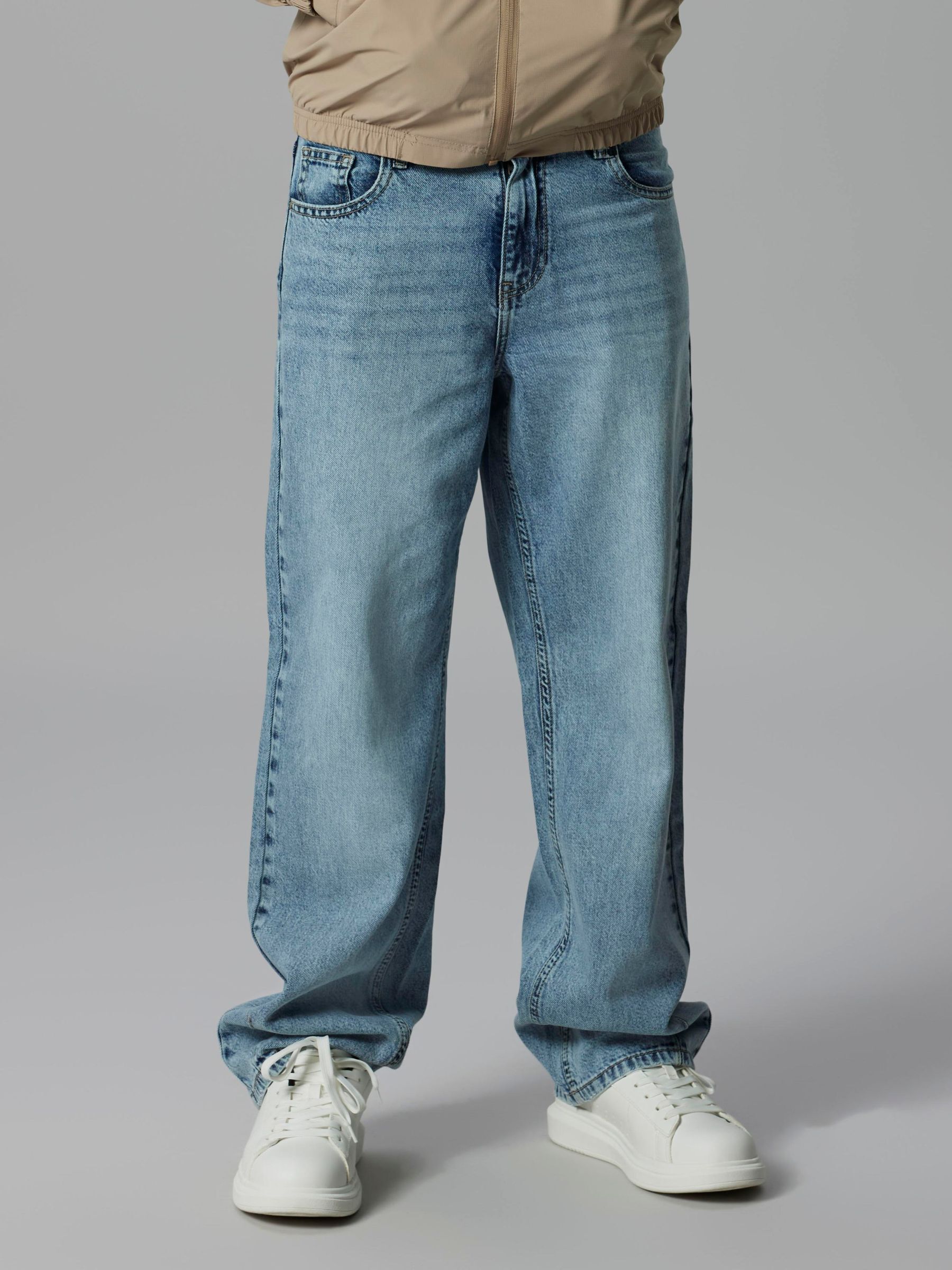 na.e Wide Loose Jeans Deep Blue L nae ナエ Na.e Wide Loose Jeans ナエ
