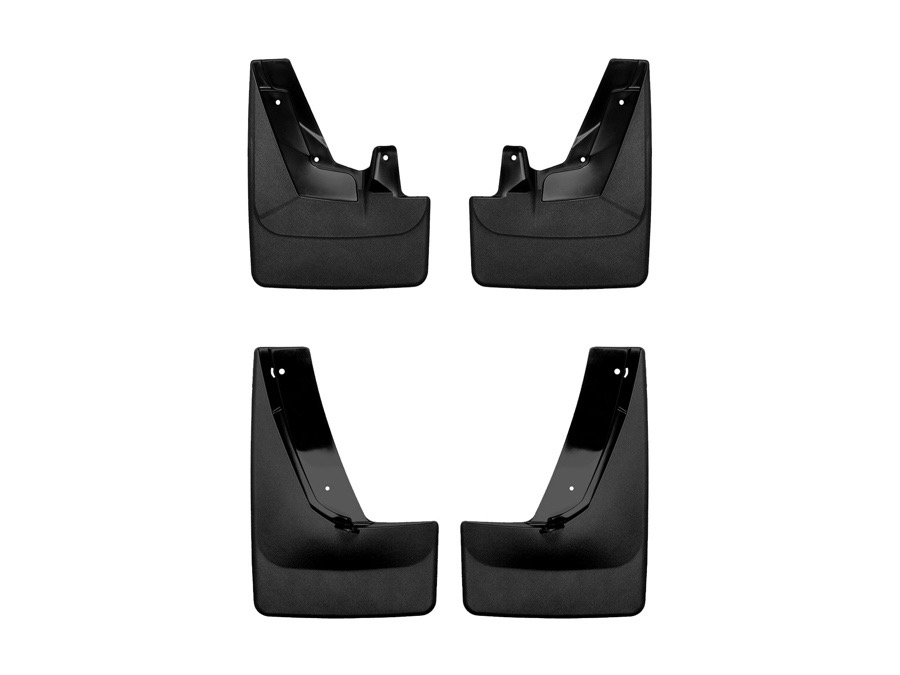 110125-120125 WeatherTech Front & Rear Mud Flaps