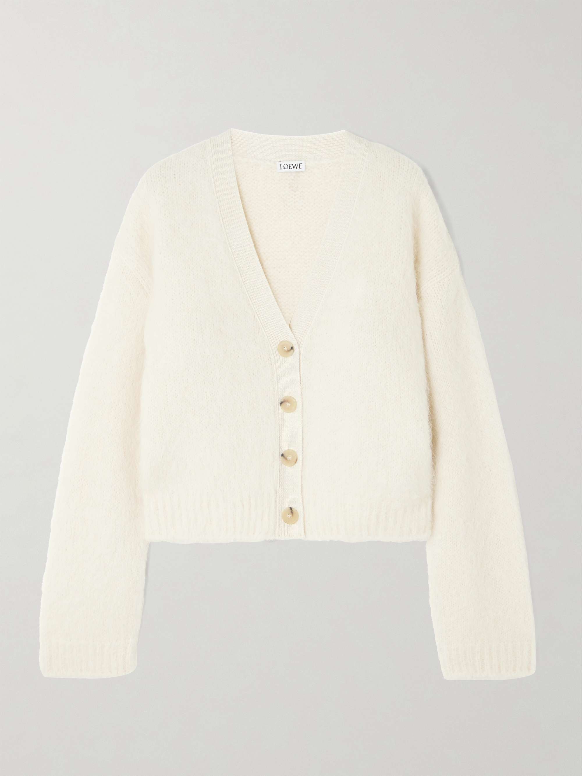 LOEWE Alpaca-blend cardigan | NET-A-PORTER