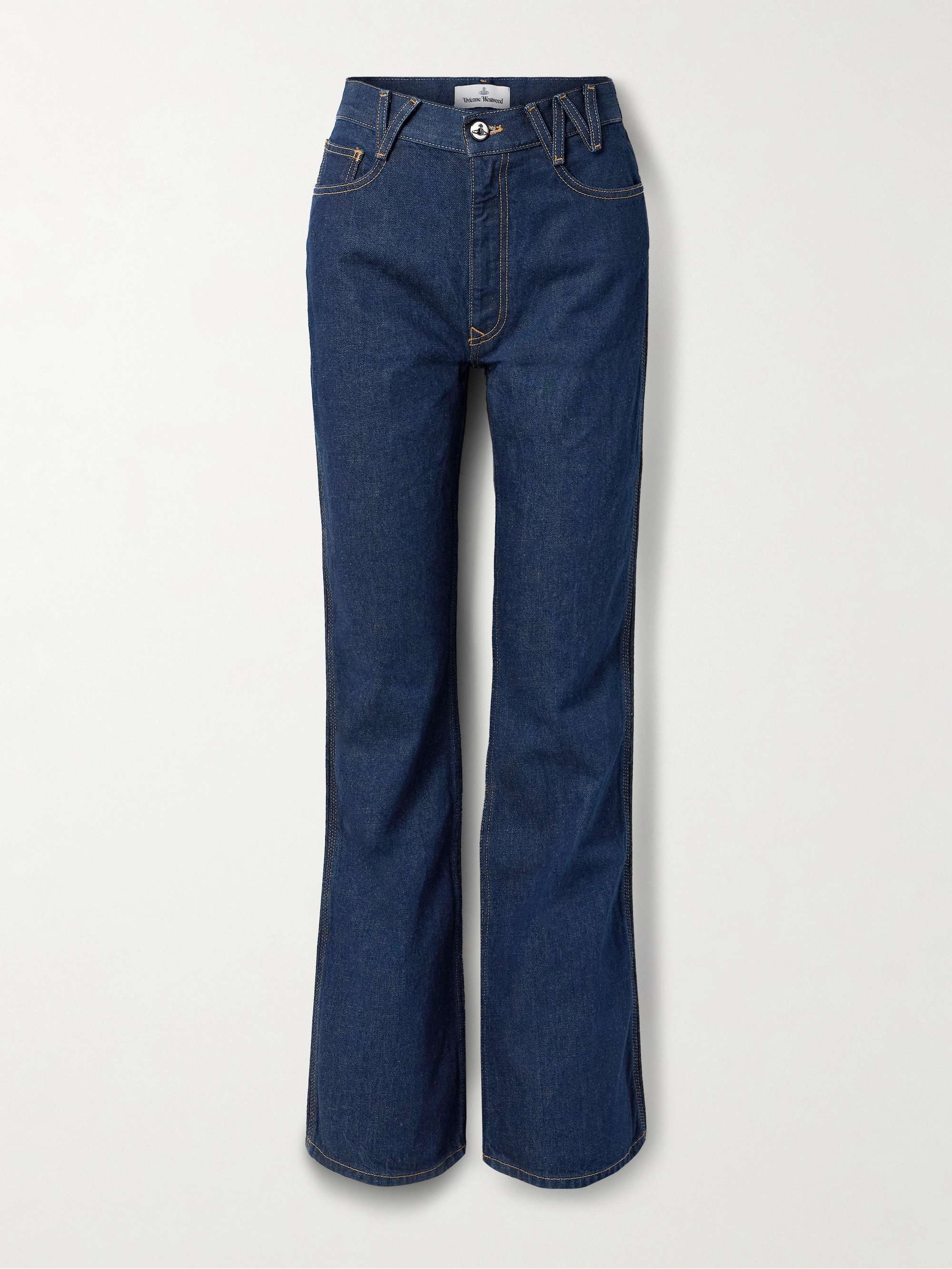 VIVIENNE WESTWOOD Ray high-rise flared jeans | NET-A-PORTER