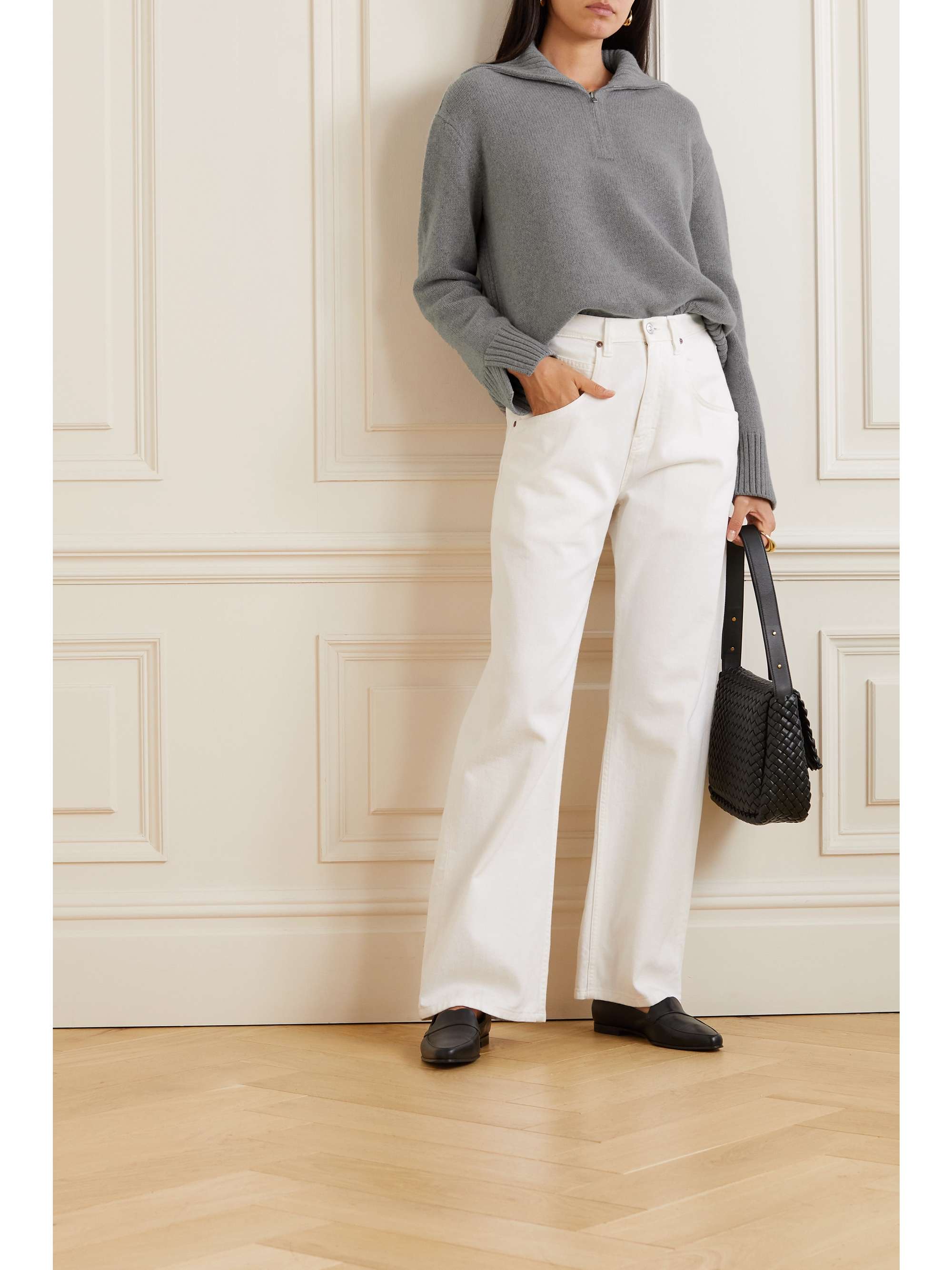 LORO PIANA Cashmere half-zip sweater | NET-A-PORTER