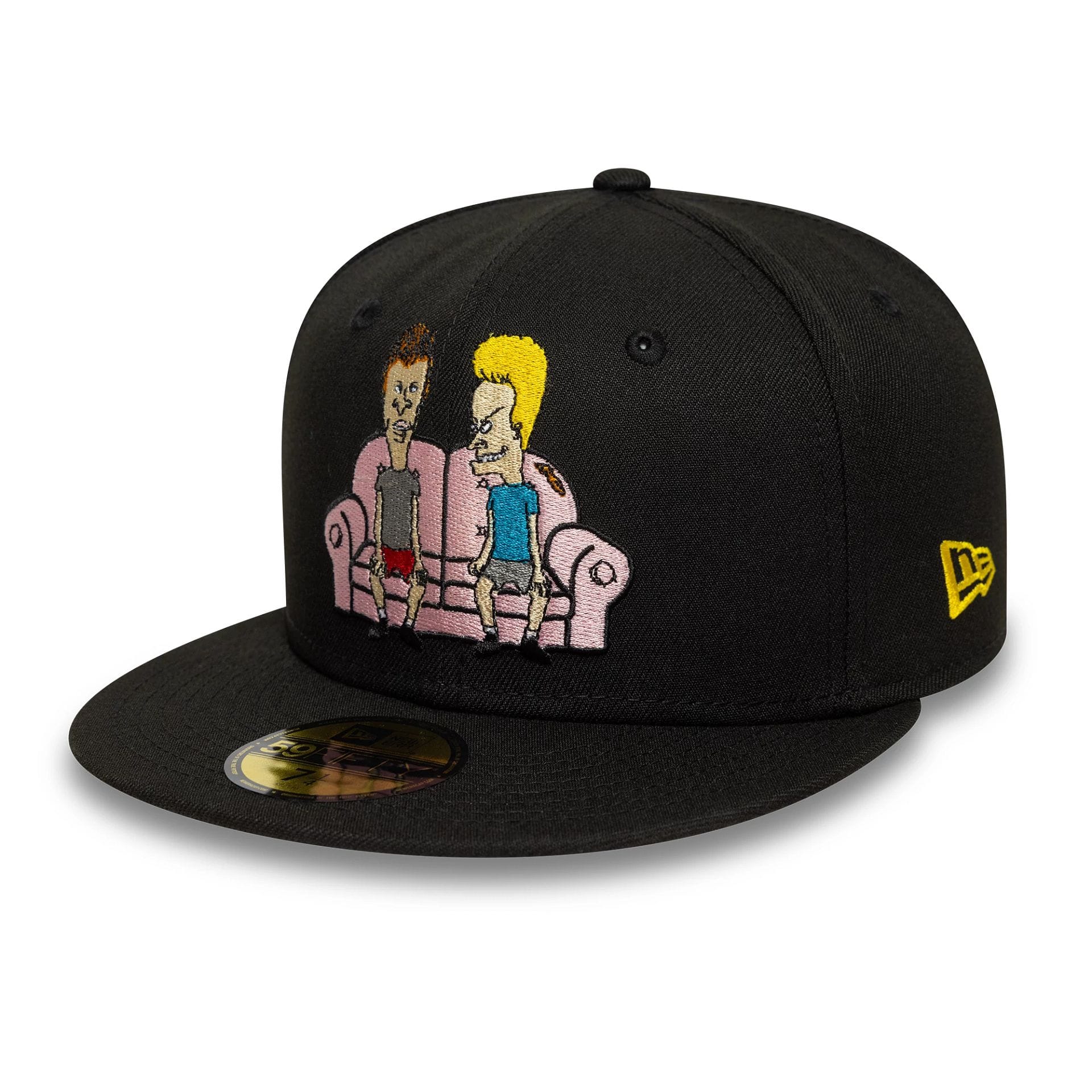 Beavis And Butt-Head Black 59FIFTY Fitted Cap | NEC UK