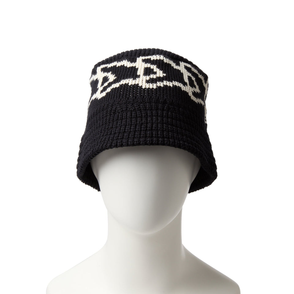 ニットバケット Knit Bucket フラッグ ブラック | ニューエラ