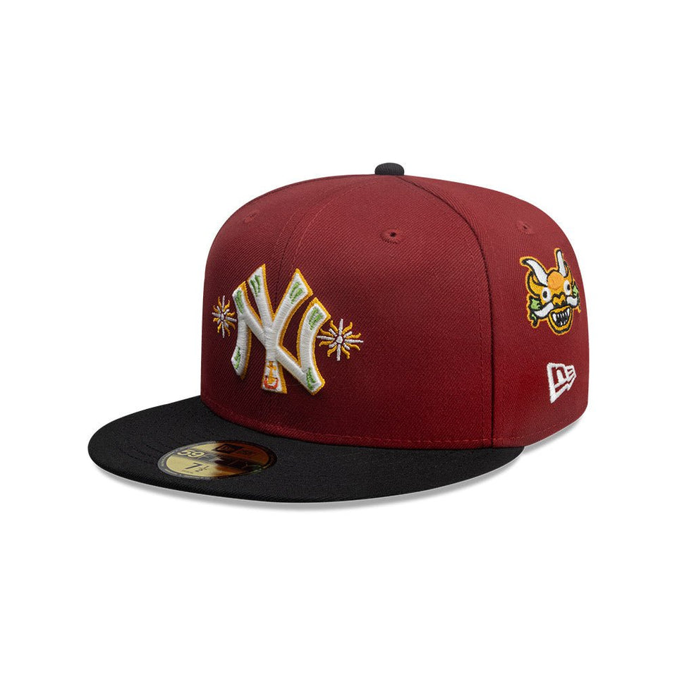 59FIFTY City Elements ペルー ニューヨーク・ヤンキース マルーン