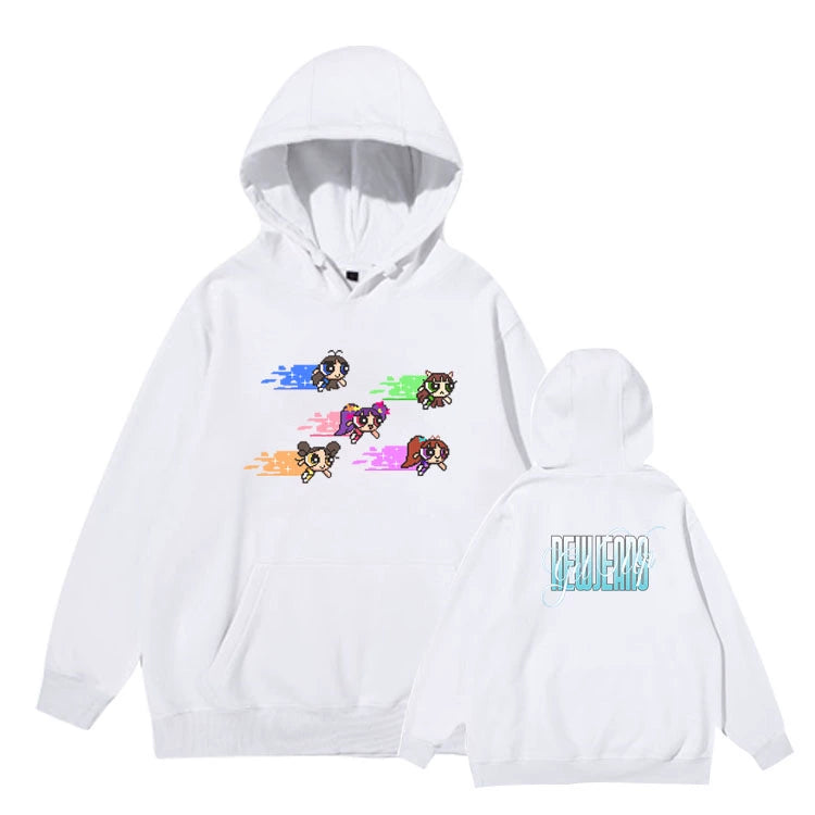 Fan-made] NewJeans 'GET UP' X Powerpuff Girls Pixel Hoodie