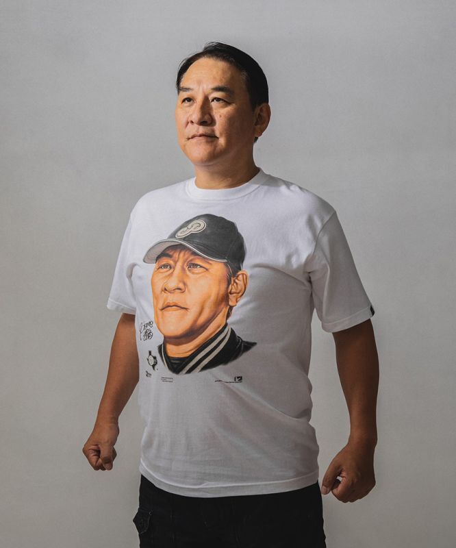 APPLEBUM(アップルバム) Tシャツ“ピエール瀧 Portrait( ピエール学園