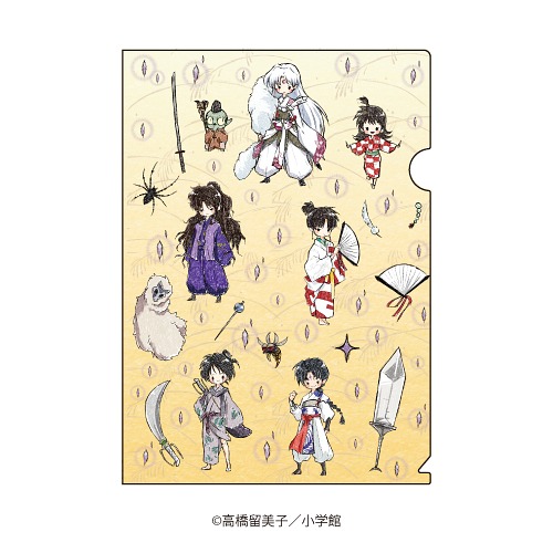 クリアファイル 「犬夜叉」 02 殺生丸一行 & 奈落一派 & 蛮骨 & 蛇骨