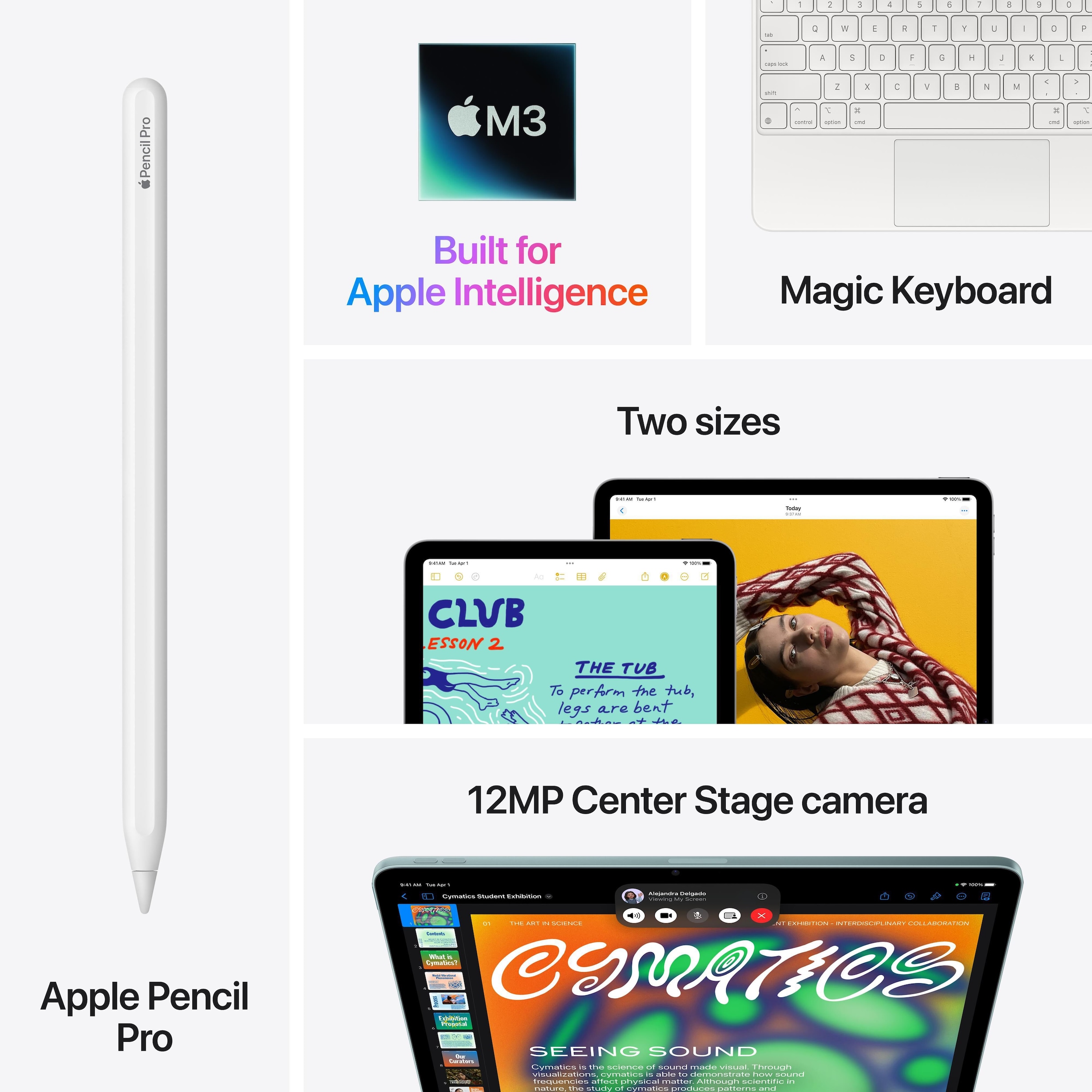 Apple 11-Inch iPad Air M3 Chip Wi-Fi 512GB in Purple (Latest Model)