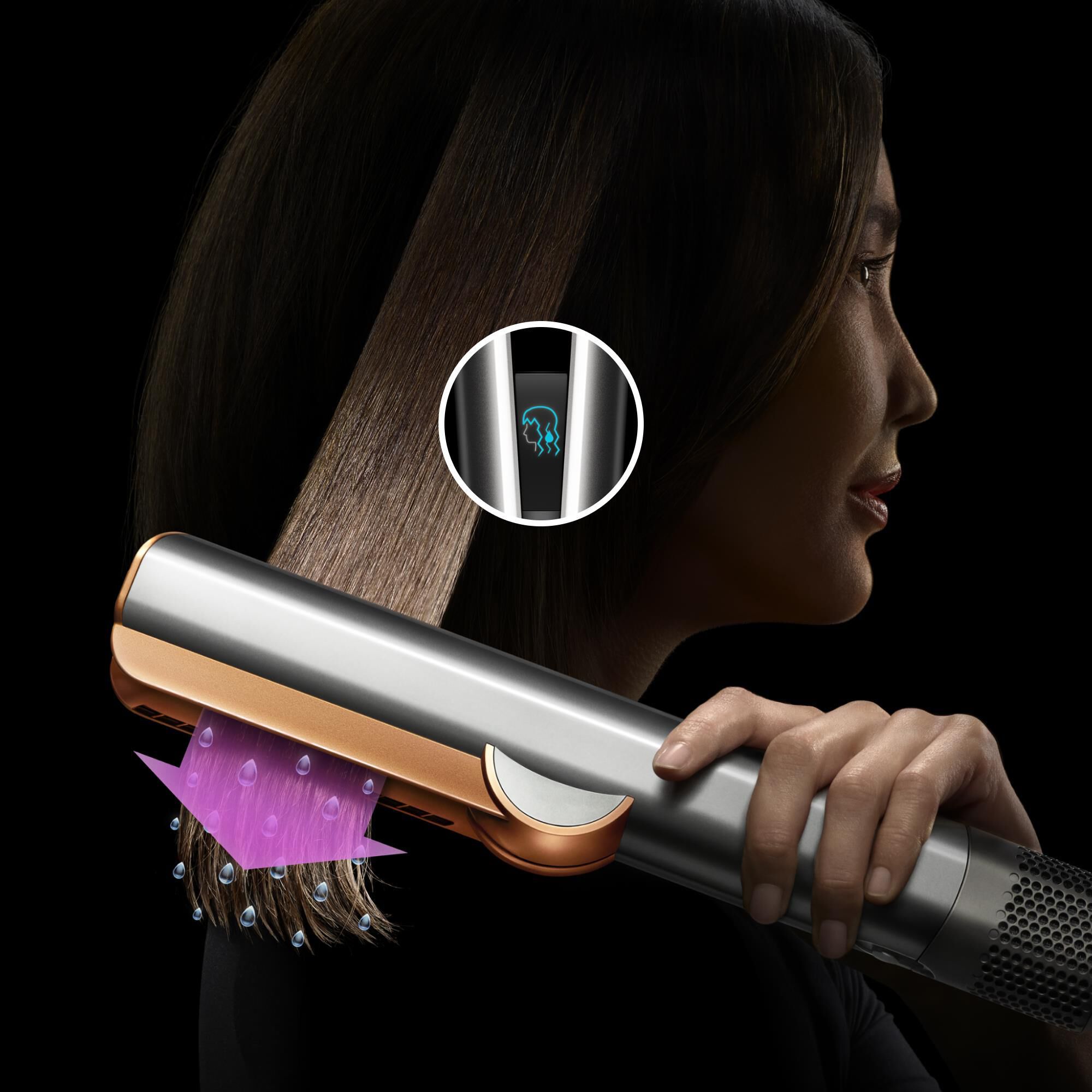 Dyson Limited edition Ceramic Pink and Rose gold Airstrait