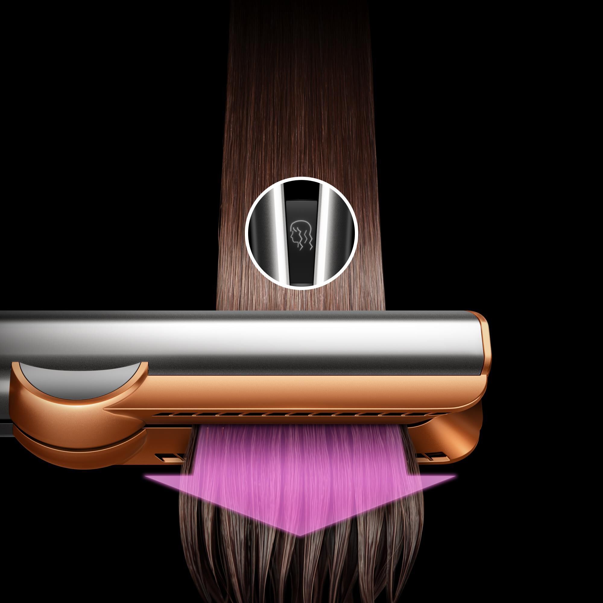 Dyson Limited edition Ceramic Pink and Rose gold Airstrait