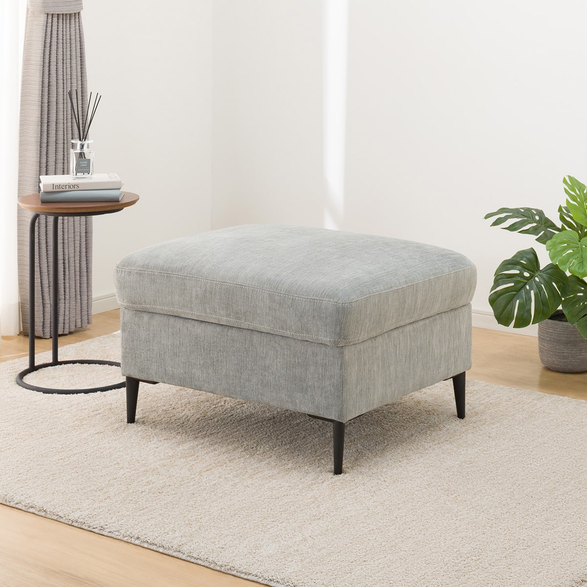 スツール 布張りタイプ (サザーラ GY) | ニトリネット【公式】 家具