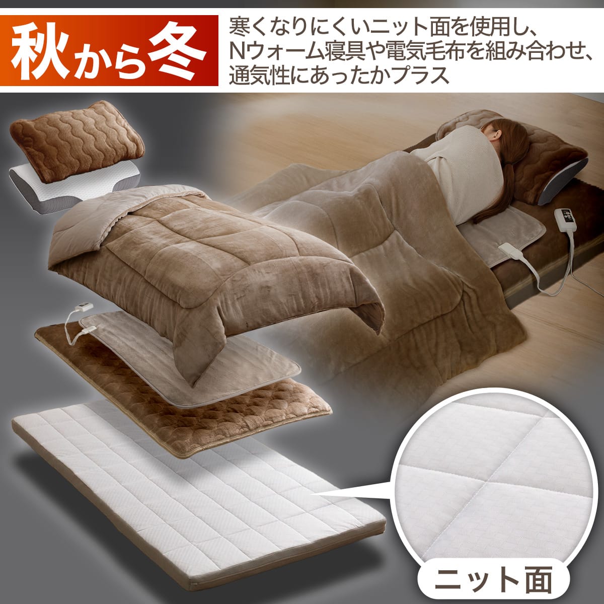 通気性の良い敷布団 シングル(Nブレス プラスエア) | ニトリネット