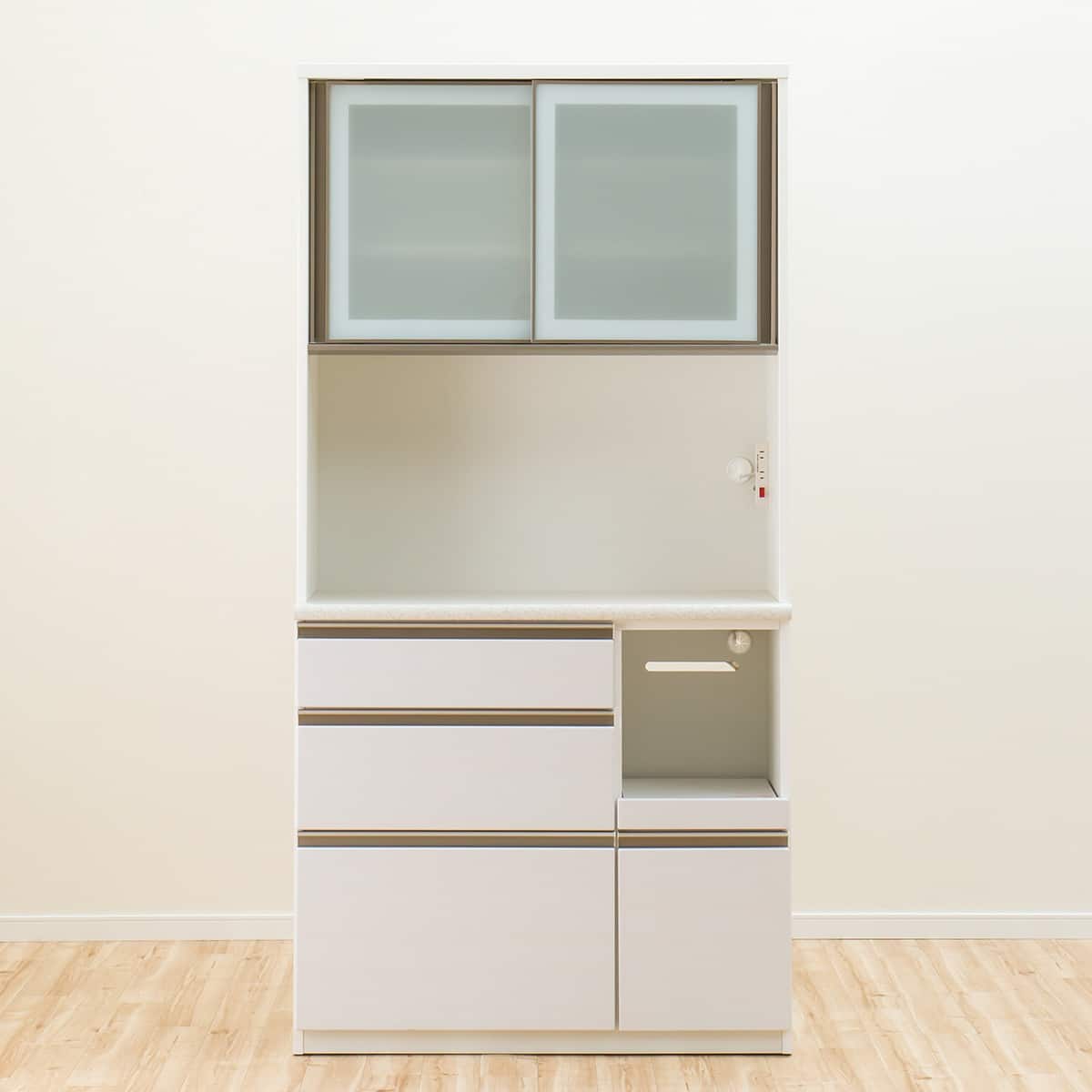 キッチンボード (アルミナ2 100KB WH) | ニトリネット【公式】 家具