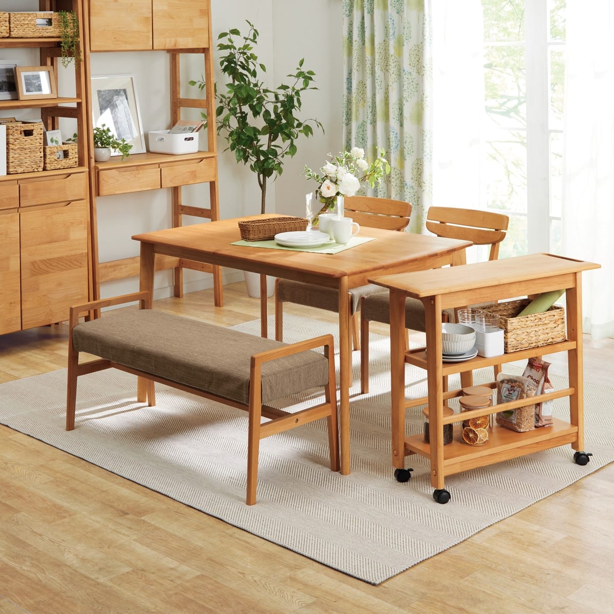 ダイニングテーブル(アルナスDF 120 LBR) | ニトリネット【公式】 家具
