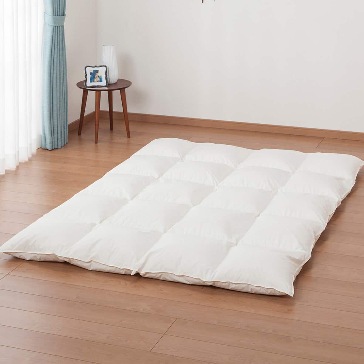 日本製】ホワイトダックダウン85% 羽毛布団(ムーンシャンテン ダブル