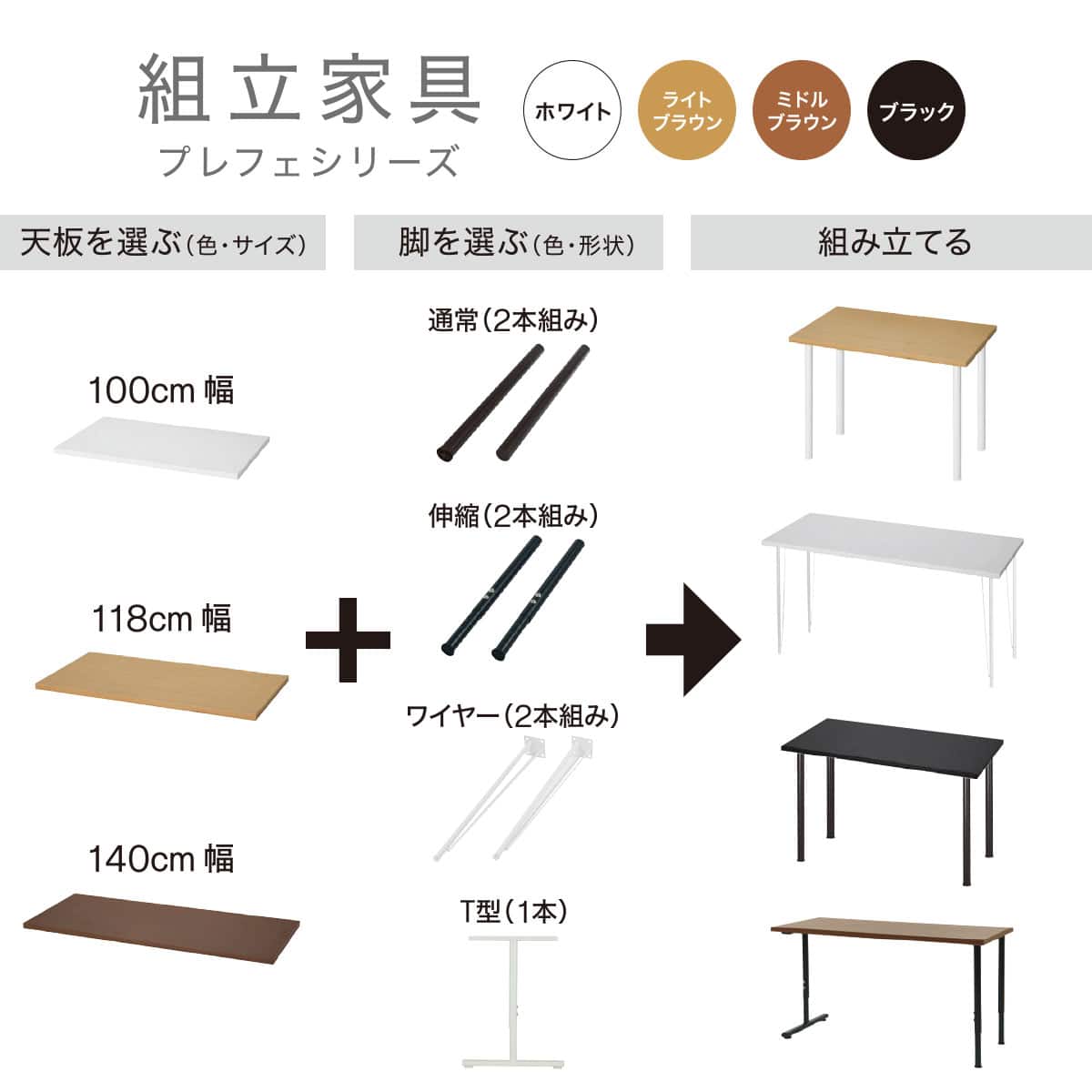 天板(プレフェ 140 WH) | ニトリネット【公式】 家具・インテリア通販