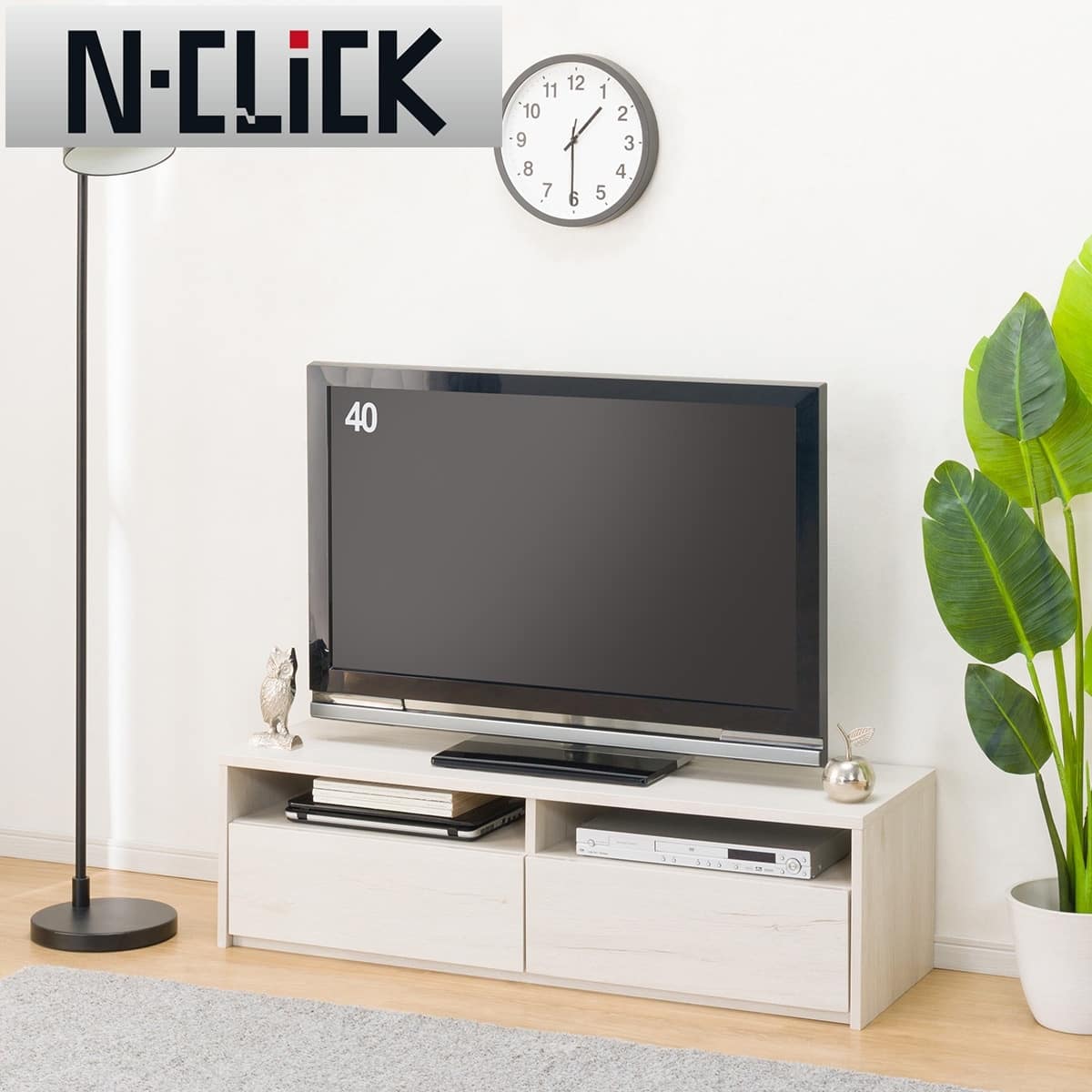 簡単組み立てテレビ台(ローボードNクリック120WW NC700) | ニトリ