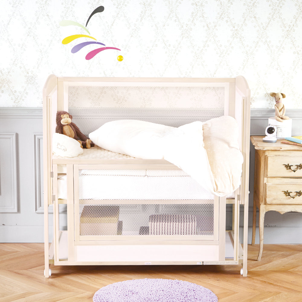 ヤマサキ クワトロネット 標準サイズ ネットベッド ベビーベッド