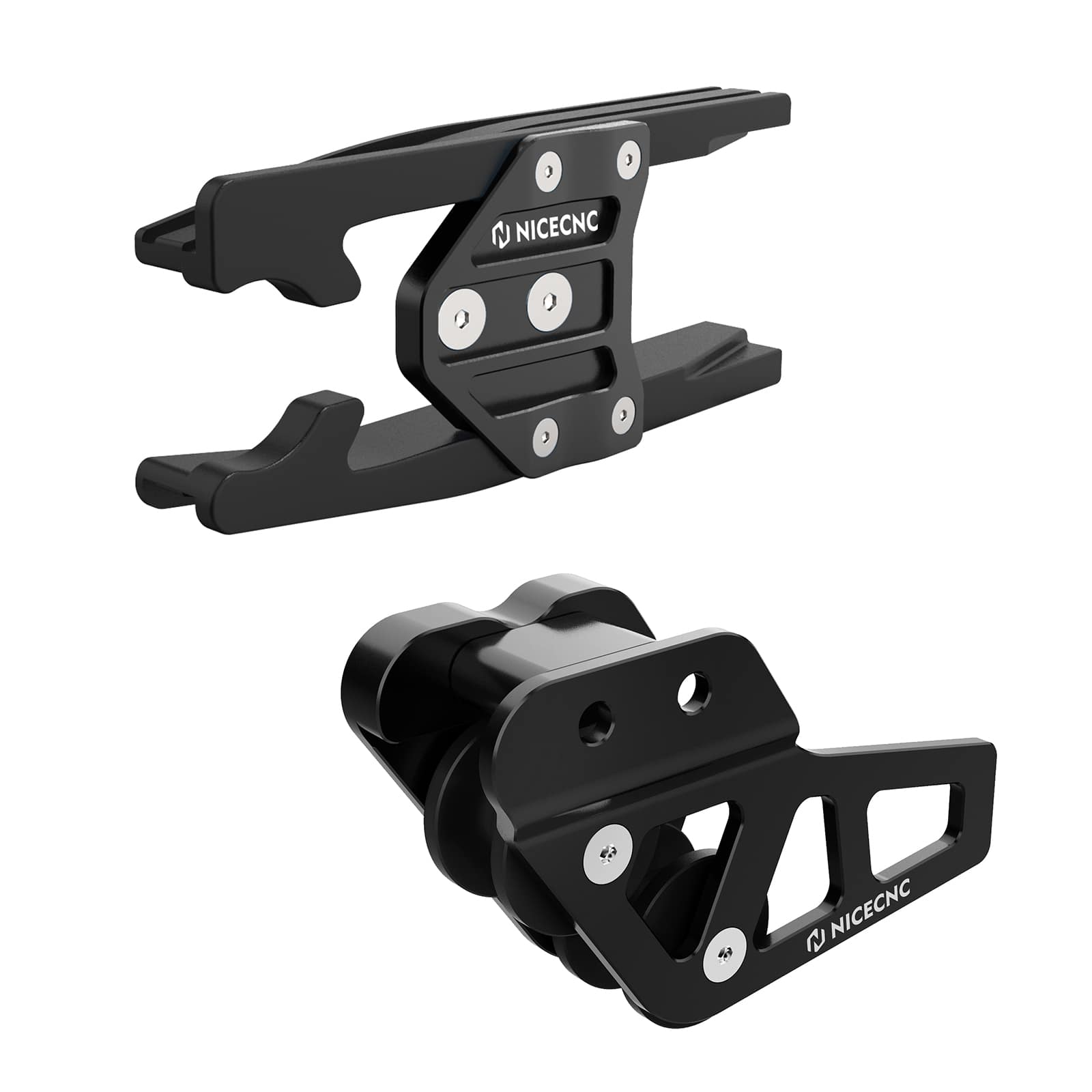 Front & Rear Chain Support Guard Kit For Yamaha YZ85 2003-2018