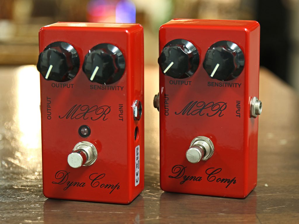MXR Dyna Comp Script”比較 兄弟機種 CSP102SLMとCSP028はどれくらい