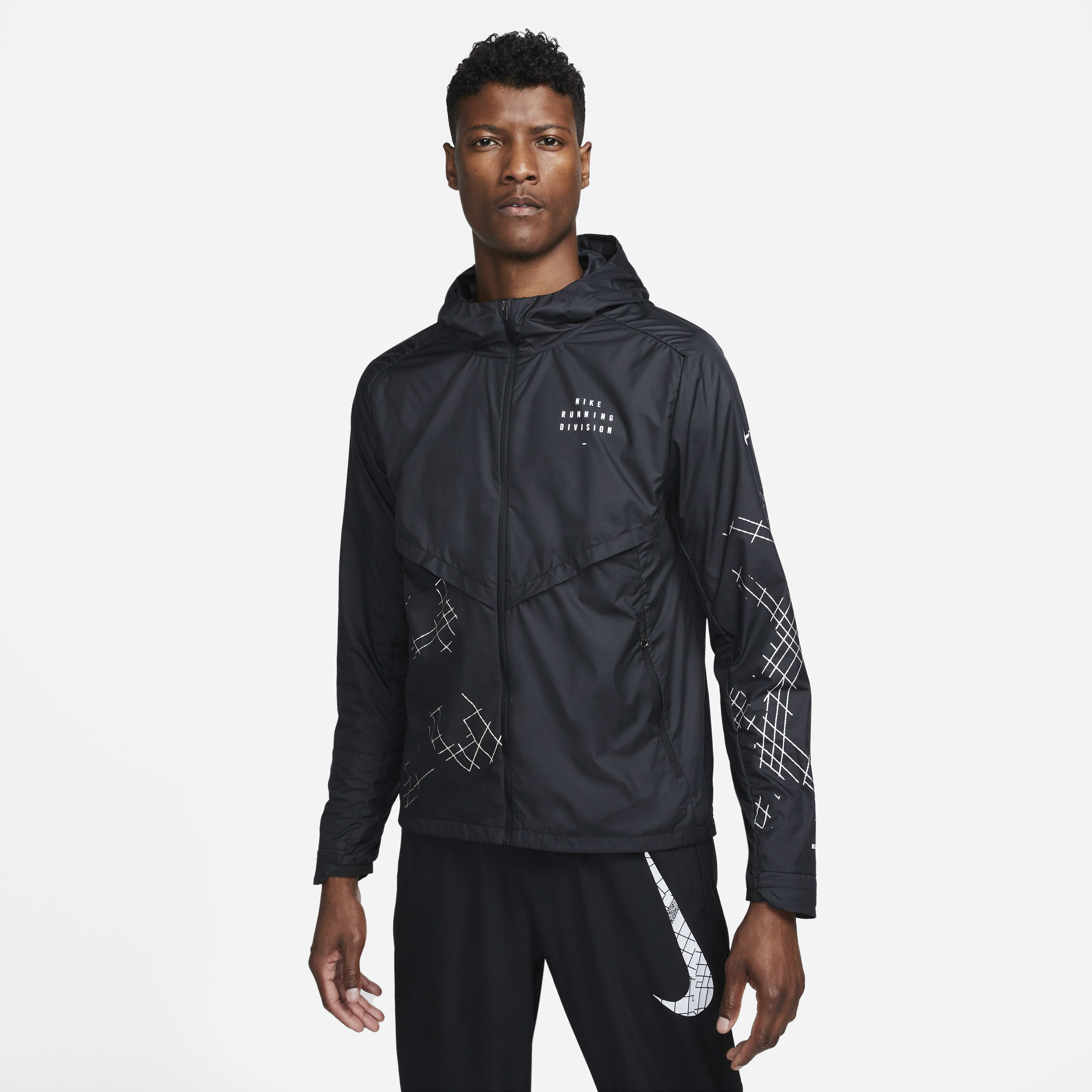 Buy Nike Storm-FIT Run Division Men's Flash Running Jacket - Black