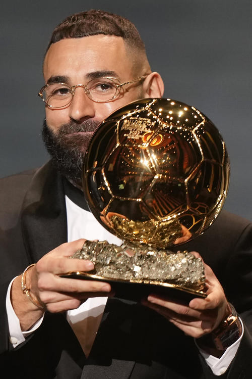 Rマドリード・ベンゼマ、バロンドール初受賞「小さな頃から抱いていた