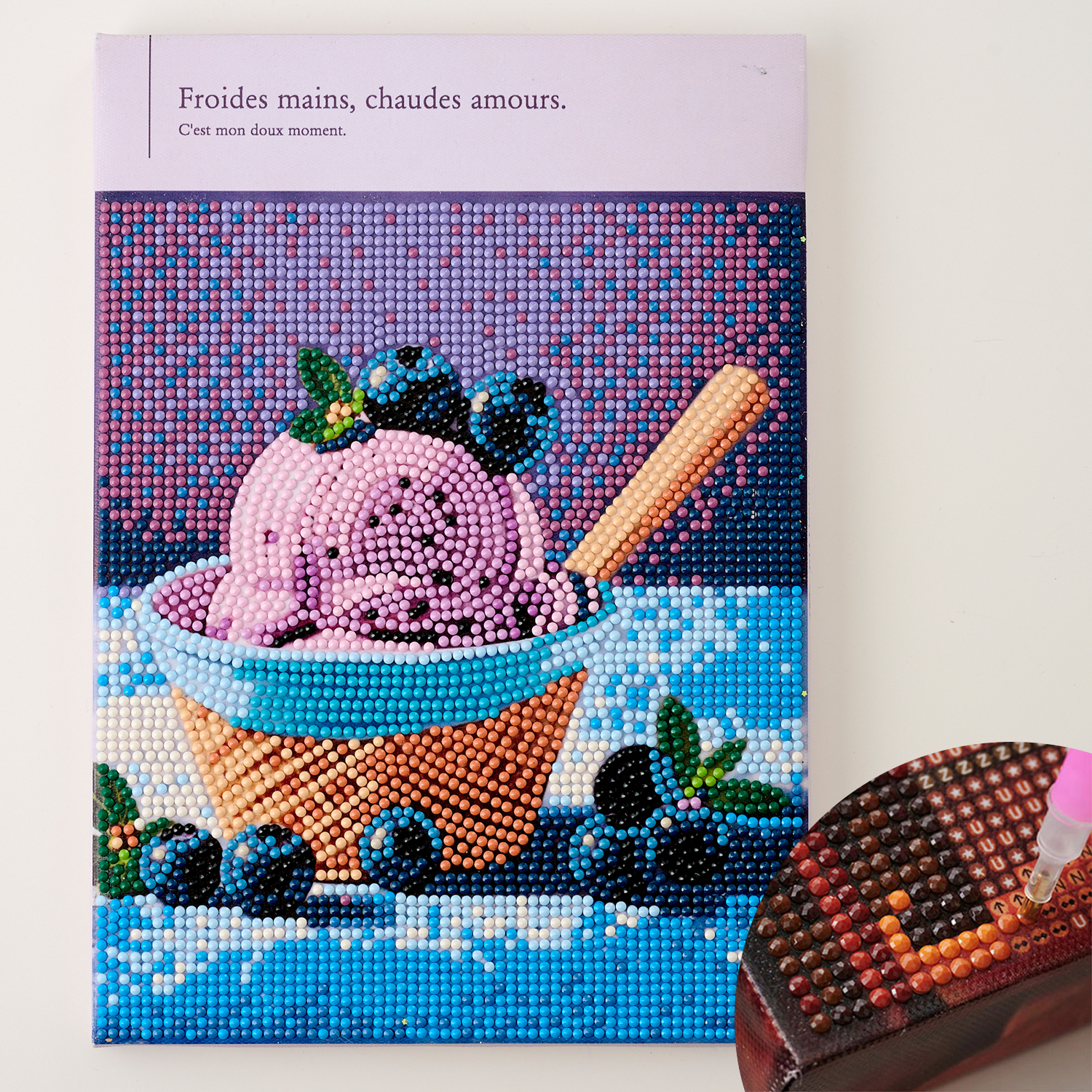 T10-4836 ダイヤモンドフィックス スイーツコレクション ブルーベリー