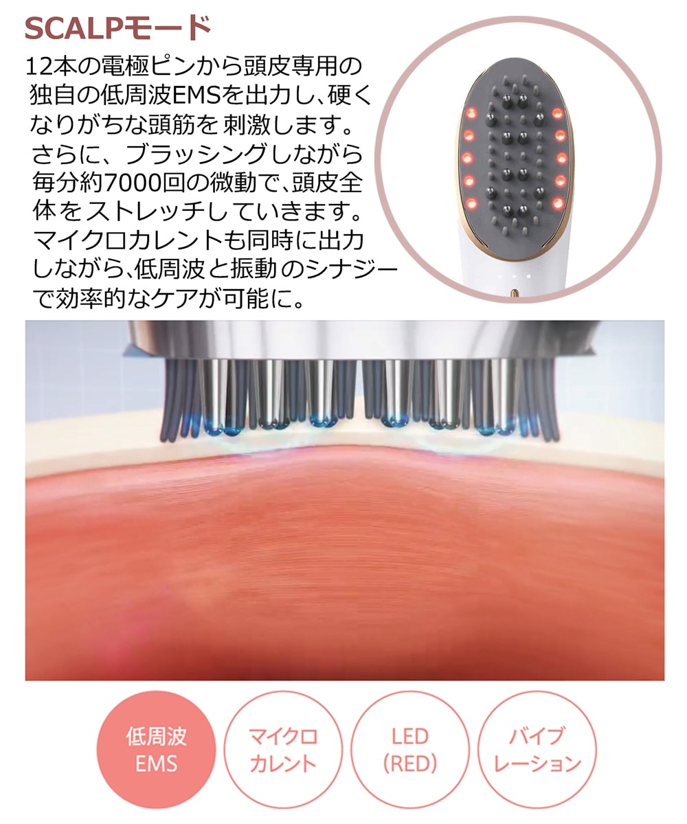 ミーゼ スカルプリフト アクティブ プラス＜美顔器＞ 通販【ニッセン】