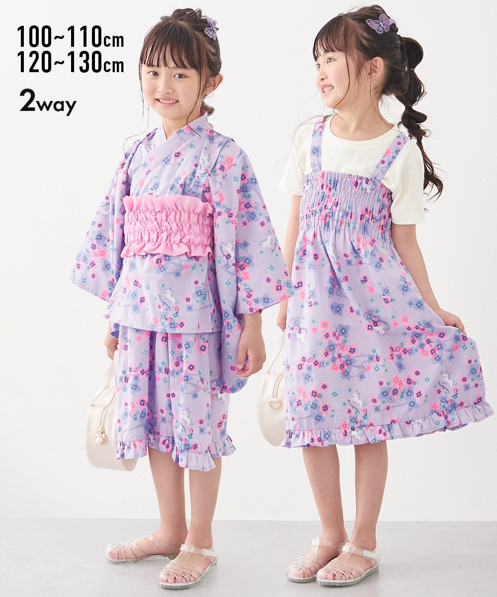 浴衣ドレス（浴衣上下＋帯） 通販【ニッセン】