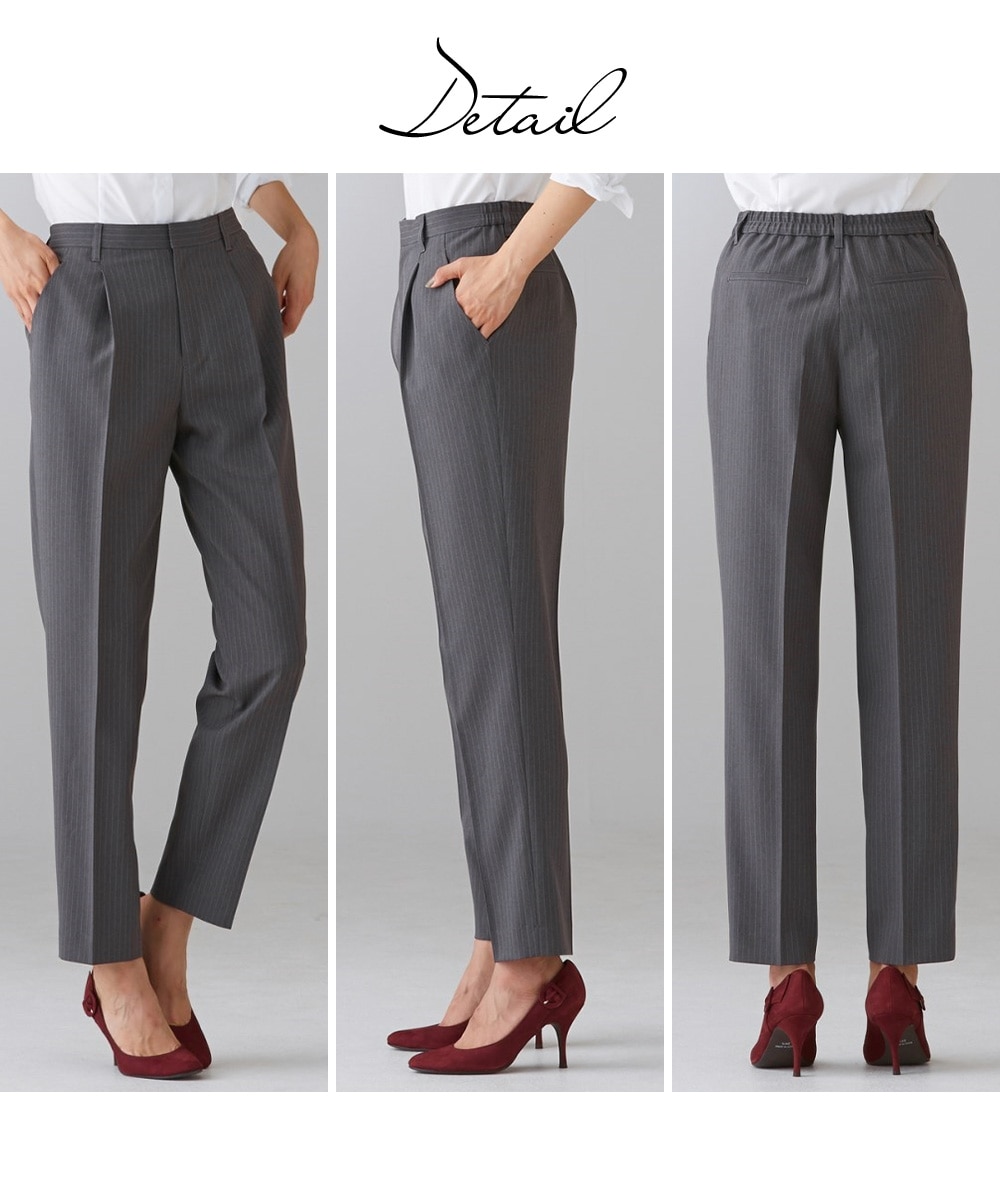 レディーススーツ】パンツスーツ（テーラードジャケット＋9分丈