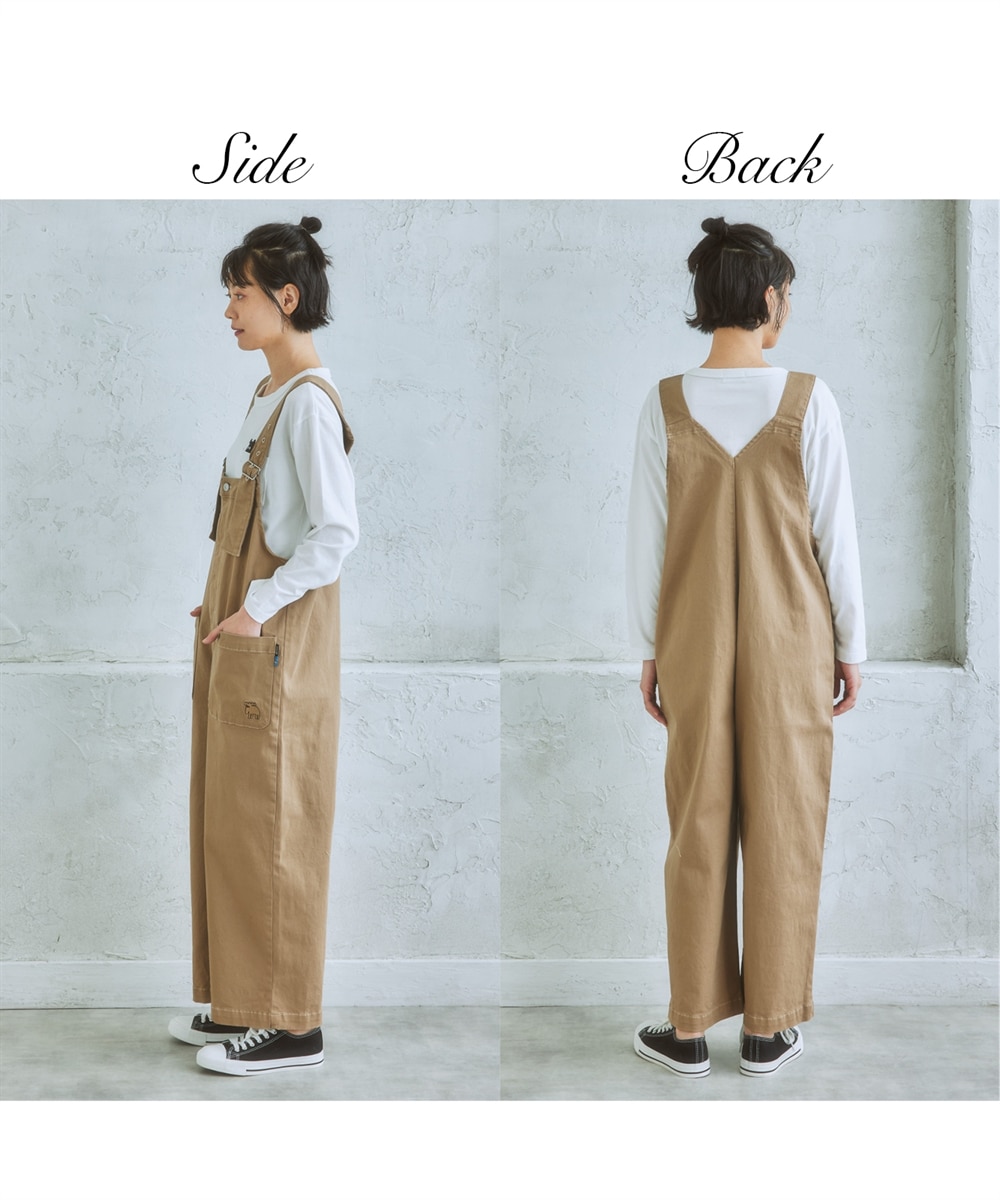 moz(モズ) すっきり見えサロペットパンツ 通販【ニッセン】