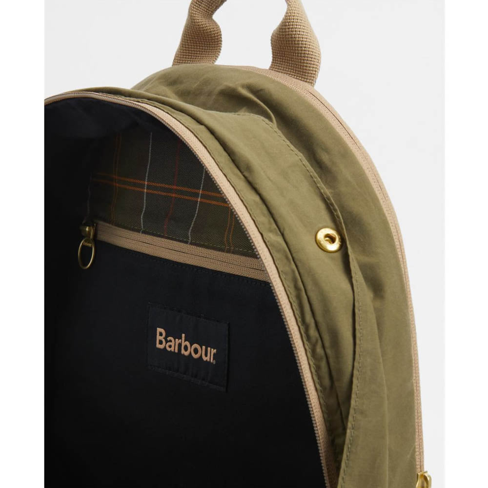 Barbour Transport Zip Closure Backpack Dusky Green - Smart Ass