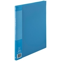 スマートオフィス】クリアーブック40P A4S青10冊 D048J-10BL スマート