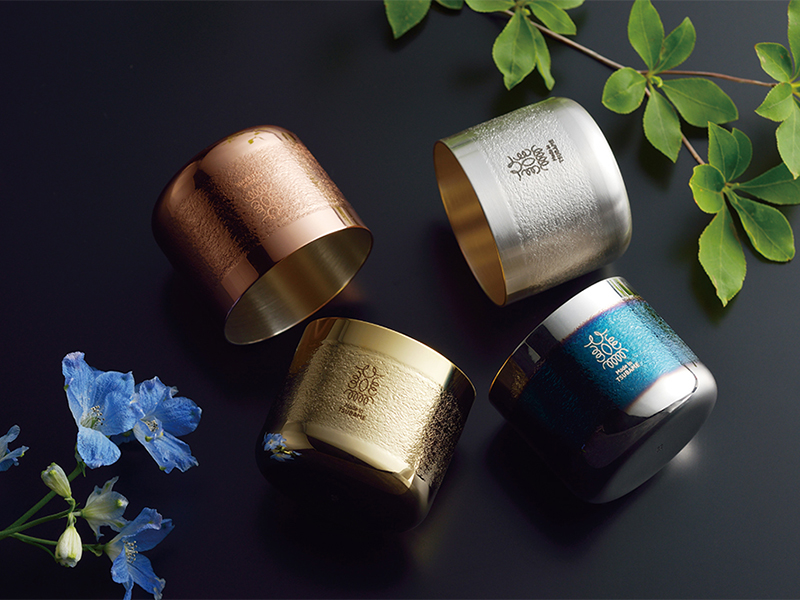 輝 純銅ぐい呑み 銀古美 | 株式会社タマハシ