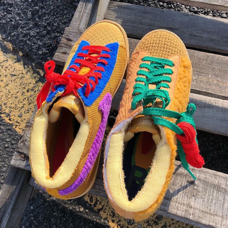 Cactus Plant Flea Market Nike Blazer Mid By You Sponge Release