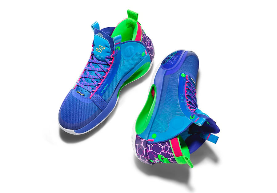 Jayson Tatum Air Jordan 34 XXXIV PE 2019-2020 NBA Season
