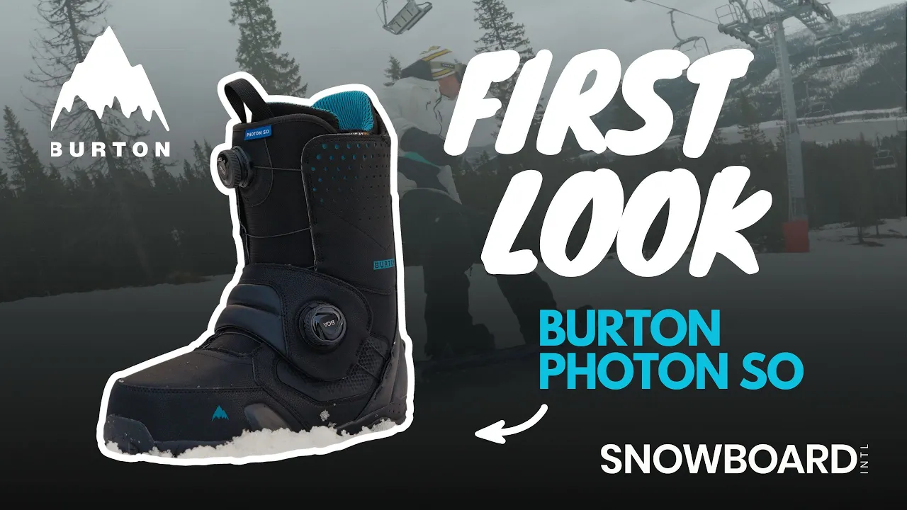 Burton Photon Step On Boots 25/26 - First Look - Snowboard