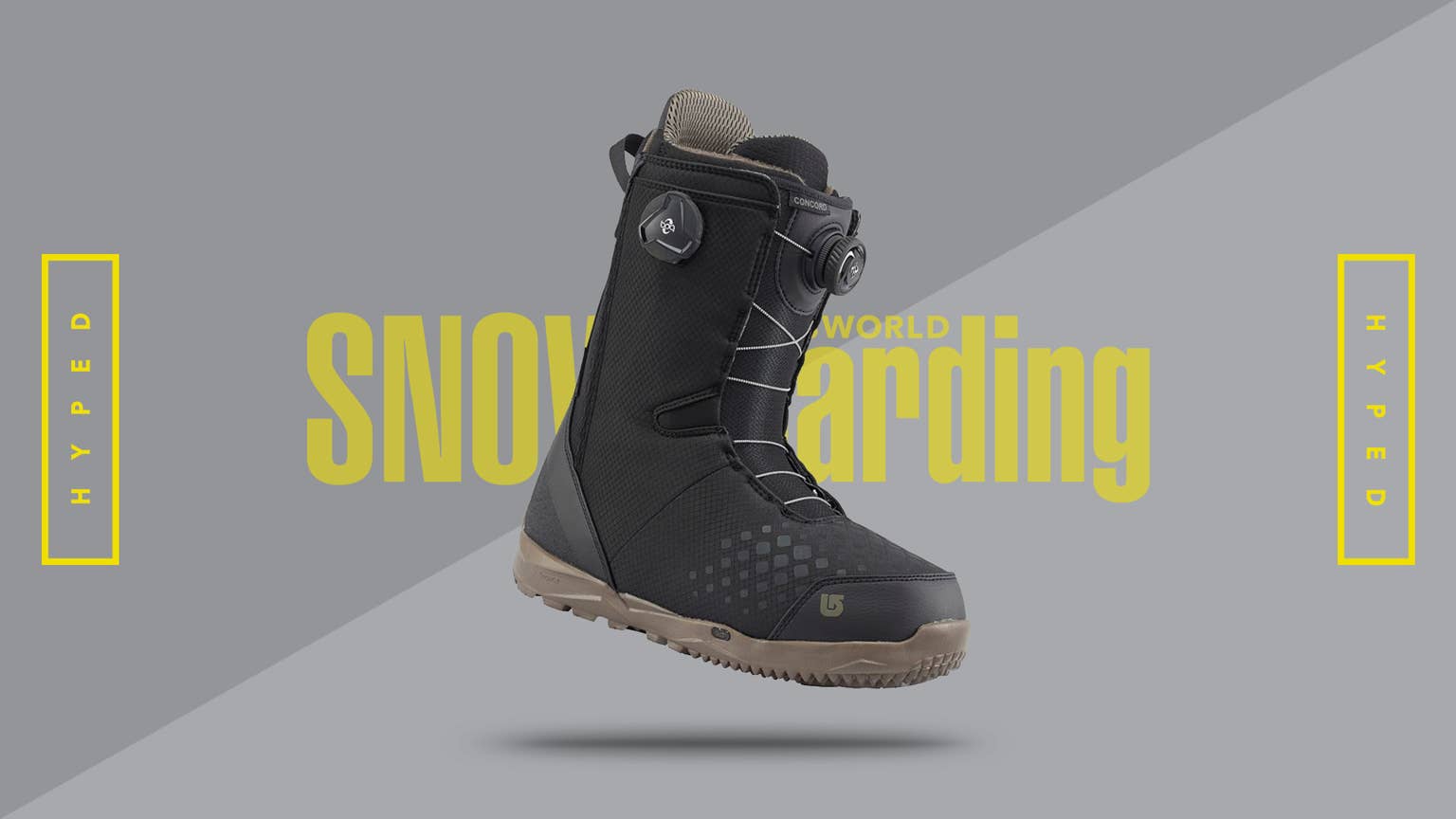 HYPED: Burton Concord BOA Snowboard Boots - Snowboarder