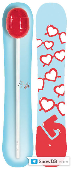 Snowboard Burton Lip-Stick 2008/2009 :: Snowboard and ski catalog