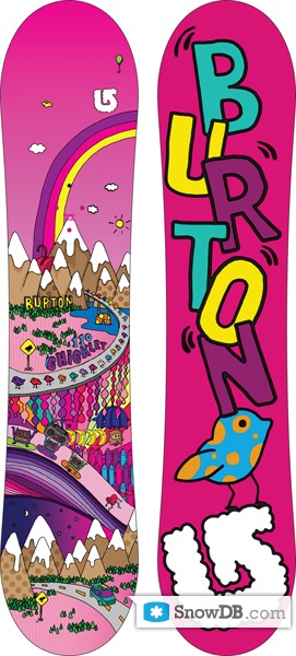 Snowboard Burton Chicklet 2010/2011 :: Snowboard and ski catalog