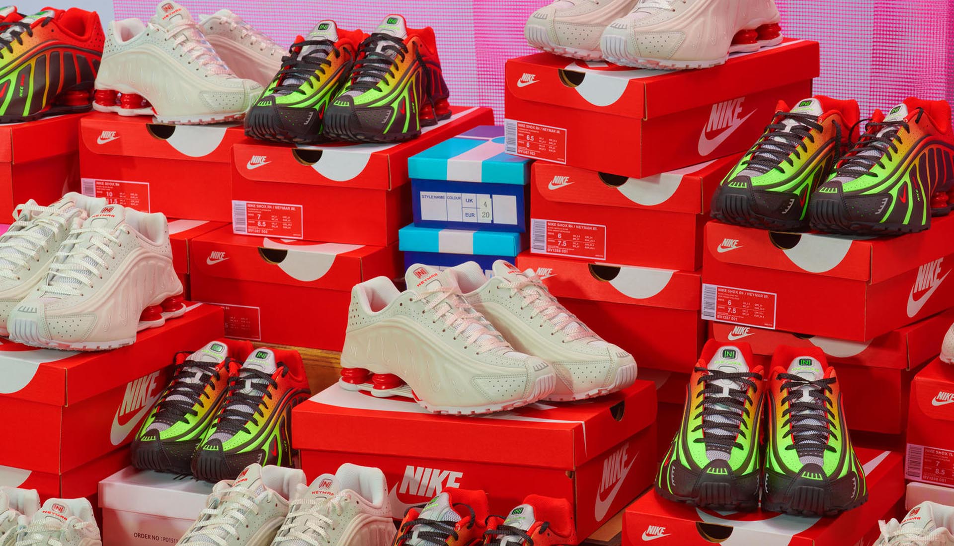 Nike Announce Launch Date For Shox R4 Neymar JR Sneakers - SoccerBible