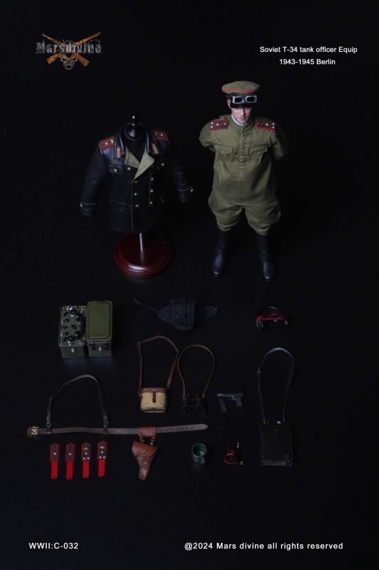 フィギュア専門店 -ソダチトイズ / Marsdivine T-34Tank officer 1943